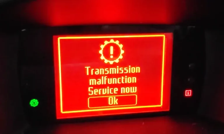 Ford Escape Transmission Fault Service Now