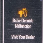 Toyota Brake Override Malfunction