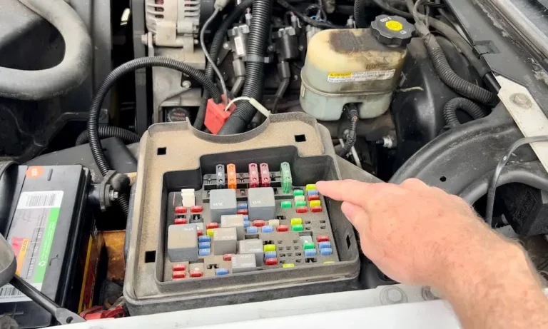 Silverado Instrument Cluster Fuse Location