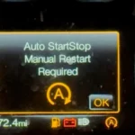 Ford Auto Start-Stop Manual Restart Required