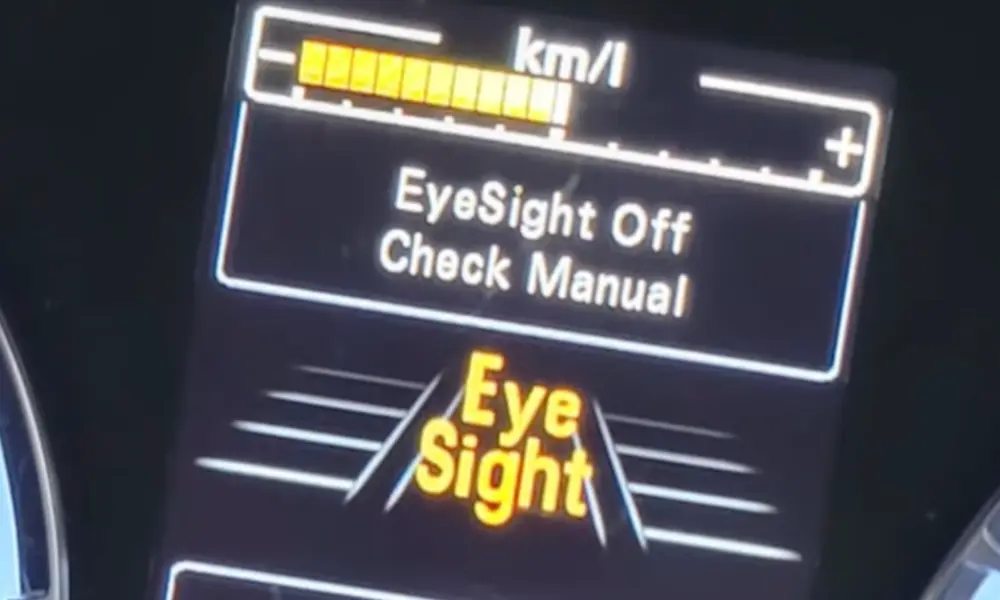 Subaru Check Engine Signs Subaru Check Engine Light EyeSight: What's Really Going On? - Daily Car ...