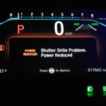 Honda Shutter Grille Problem Power Reduced