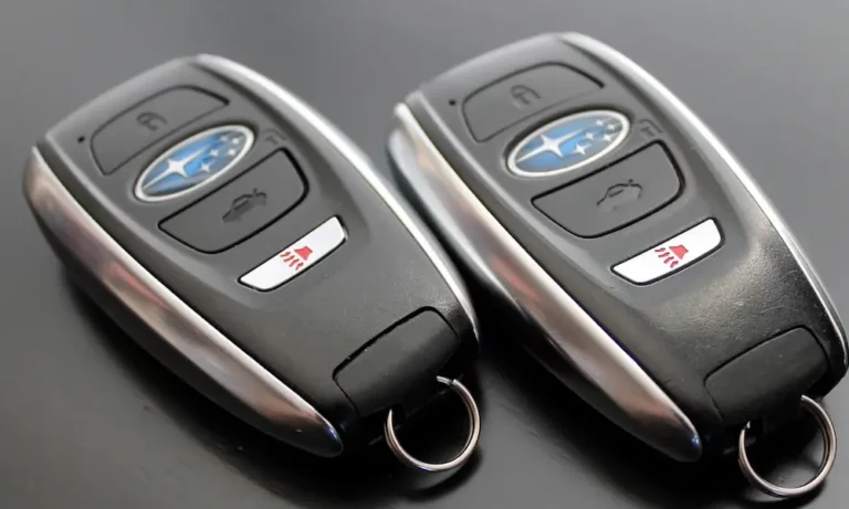 Subaru Key Fob Battery Type