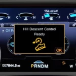 Hill Descent Control Fault