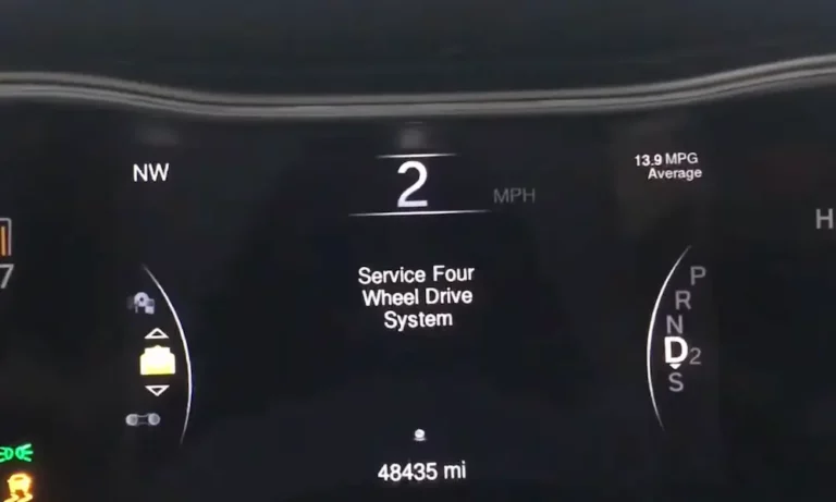 Service 4 Wheel Drive Light