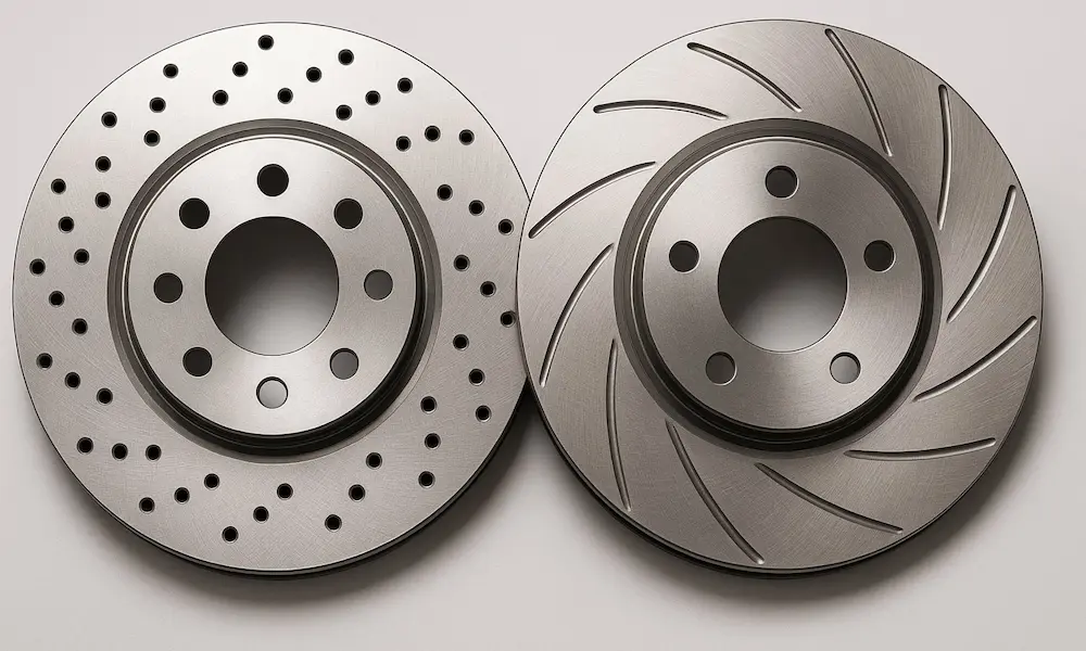Drilled vs Slotted Rotors