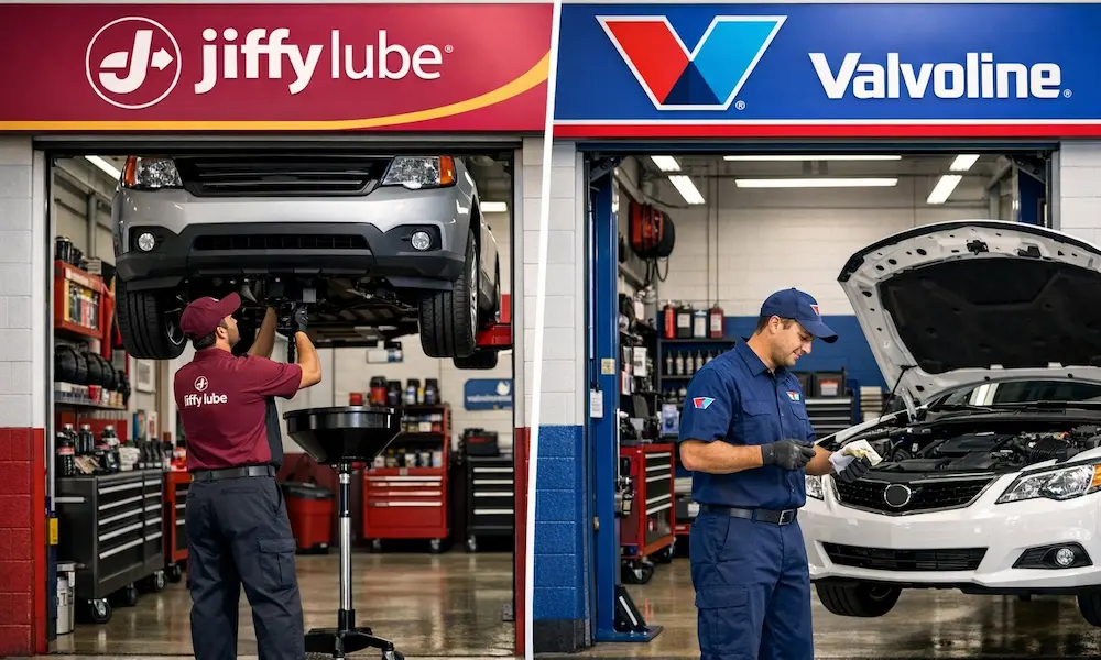 Jiffy Lube vs Valvoline: Which Quick Oil Change Actually Saves You ...