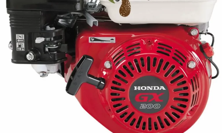 Honda GX200 Oil Capacity