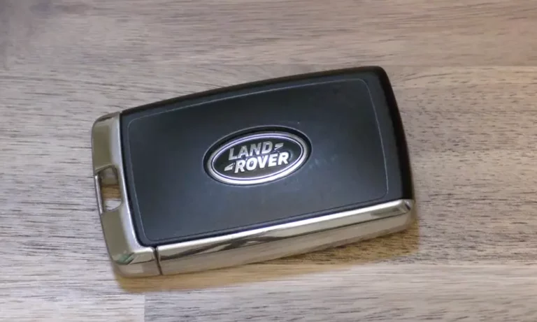 Land Rover Remote Key Battery Replacement