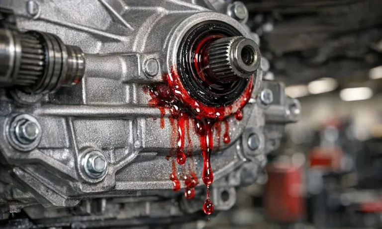 Transmission Fluid Leak When Parked