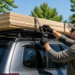 How to Strap Plywood to a Roof Rack