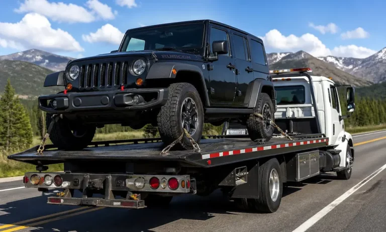 How to Flat Tow a Jeep Wrangler