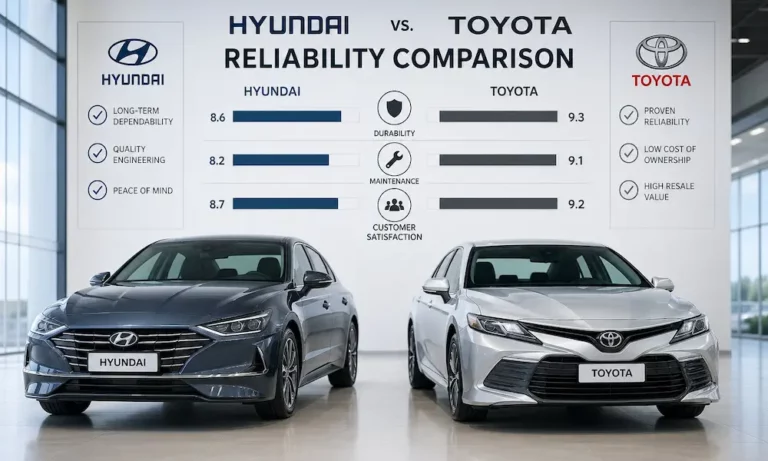 Hyundai vs Toyota Reliability