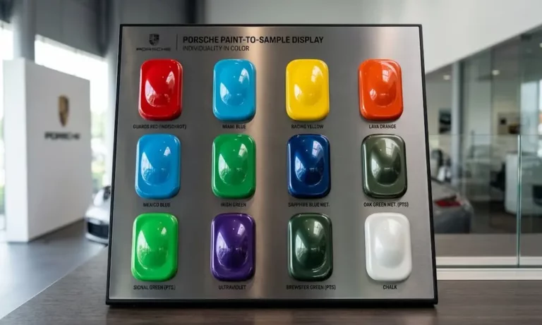 Porsche Paint to Sample Program