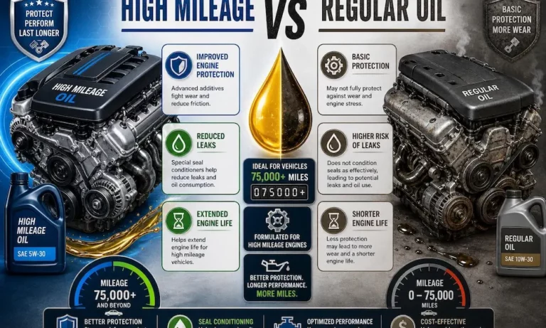 High Mileage Oil vs Regular