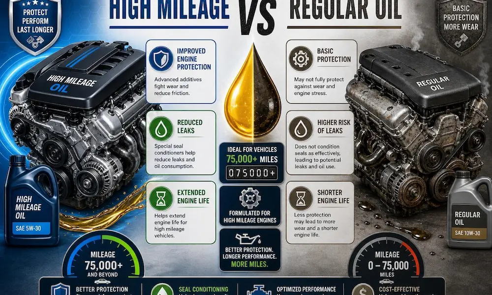 High Mileage Oil vs Regular