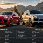 Porsche Macan vs Cayenne
