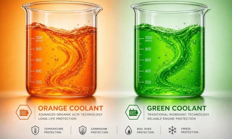 Orange vs Green Coolant