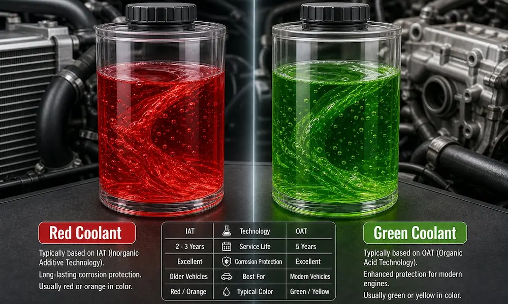 What Car Fluid Is Red