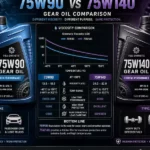 75W90 vs 75W140
