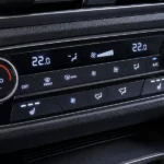 Air Conditioner Buttons in Car
