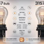 3057 vs 3157 Bulbs