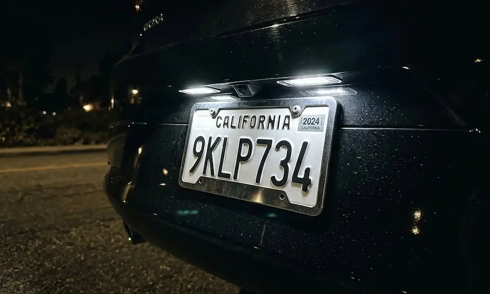 How to Change License Plate Light