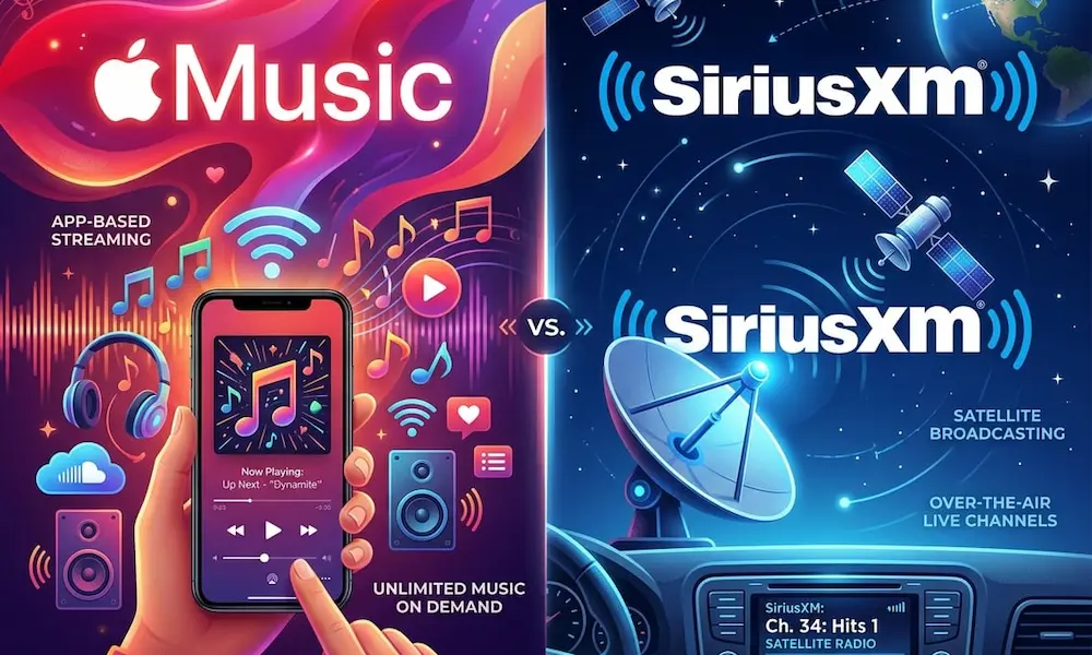 Apple Music vs SiriusXM