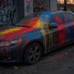 How to Remove Spray Paint on Car