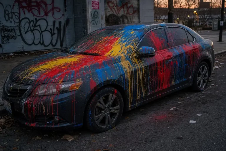 How to Remove Spray Paint on Car