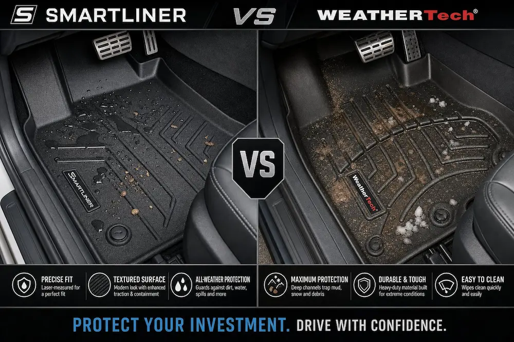 Smartliner vs WeatherTech