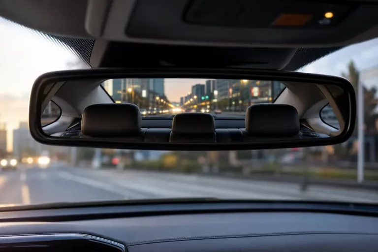 Rear View Mirror Fallen Off