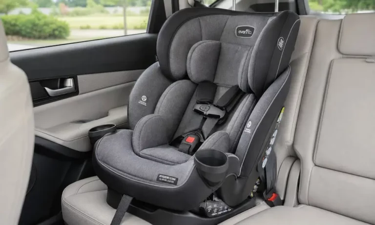 How to Remove Evenflo Car Seat From Base