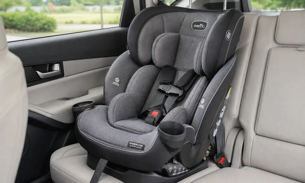 How to Remove Evenflo Car Seat From Base
