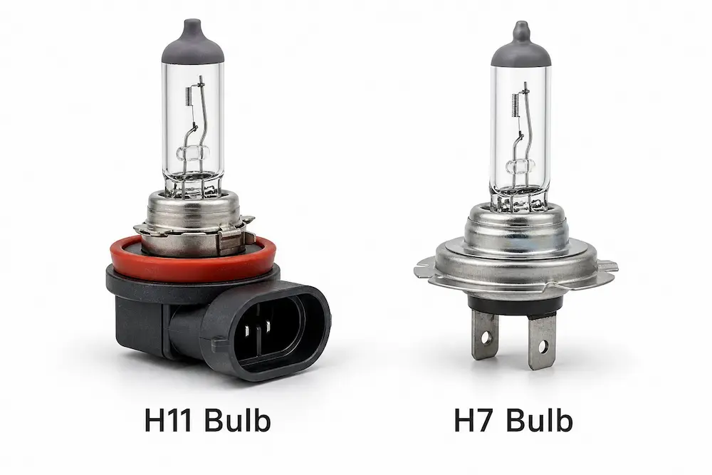 H11 vs H7 Bulb