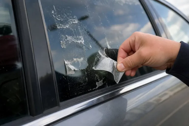 How to Remove Stickers from Glass on Car