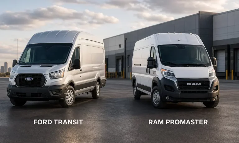 Ford Transit vs Ram ProMaster