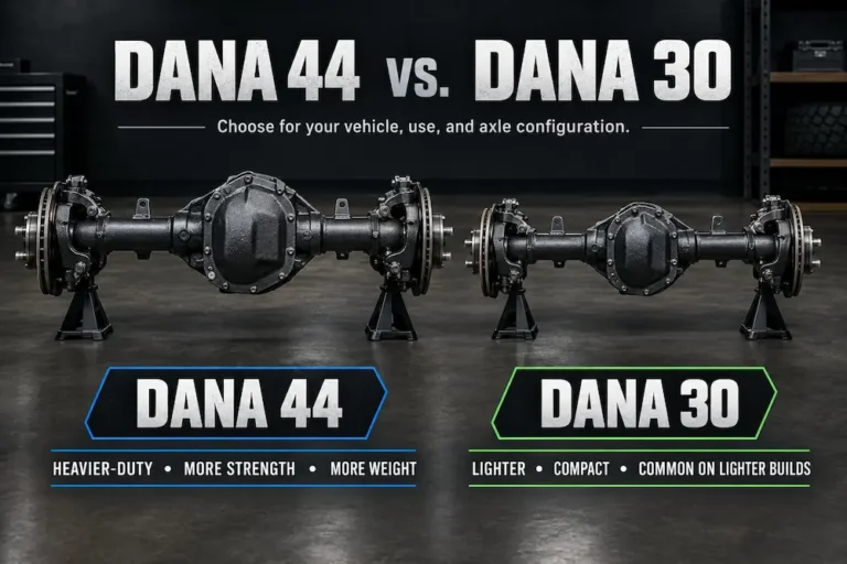 Dana 44 vs Dana 30